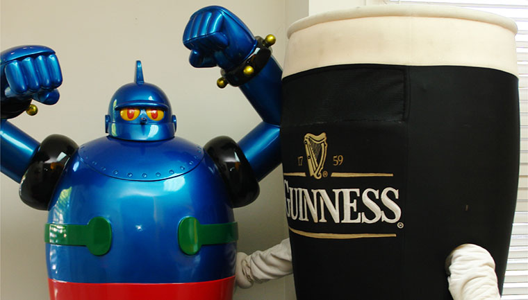 He pours a great pint.