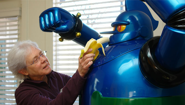 Needs more potassium (and less iron) in his diet