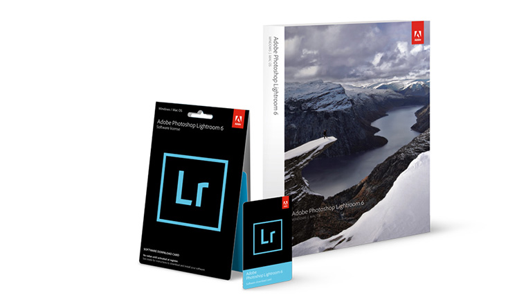Adobe Lightroom Packaging