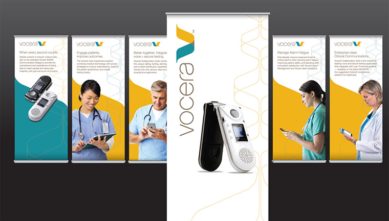 Vocera Tradeshow Banners